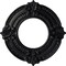 Ekena Millwork Benson Ceiling Medallion (Fits Canopies up to 4 1/8"), 9"OD x 4 1/8"ID x 5/8"P, Steel Gray CM09BNSGS - alternate 1